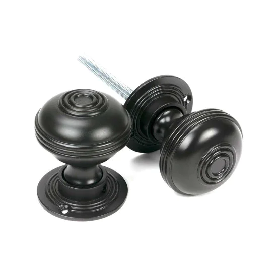 Aged Bronze Bloxwich Door Knobs