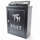 Cow Wall Mounted Post Box