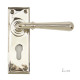 Newbury Door Handle - Polished Nickel