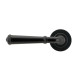 Traditional Blacksmith Regency Lever Door Handle on Round Rose Set - Sprung