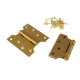 Satin Brass Parliament Hinge (pair) ss