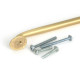 Satin Brass Moore Pull Handle