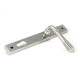 Polished Marine SS (316) Reeded Slimline Lever Espag. Lock Set