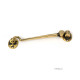 Aged Brass Cabin Hook