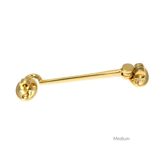 Polished Brass Cabin Hook