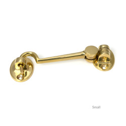 Polished Brass Cabin Hook