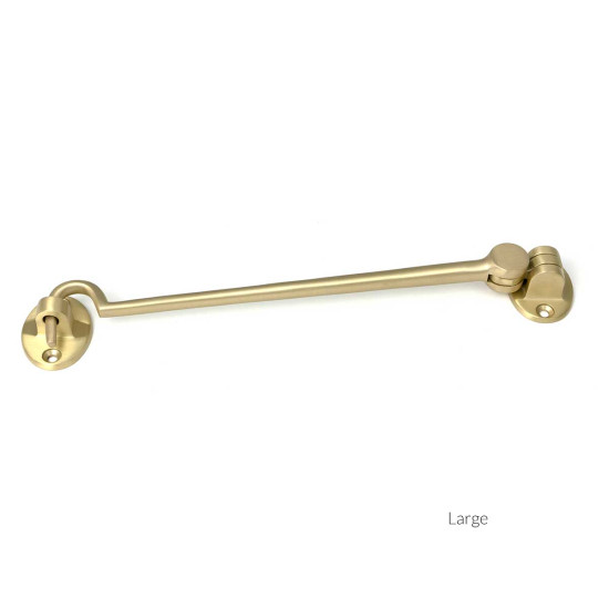 Satin Brass Cabin Hook