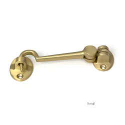 Satin Brass Cabin Hook