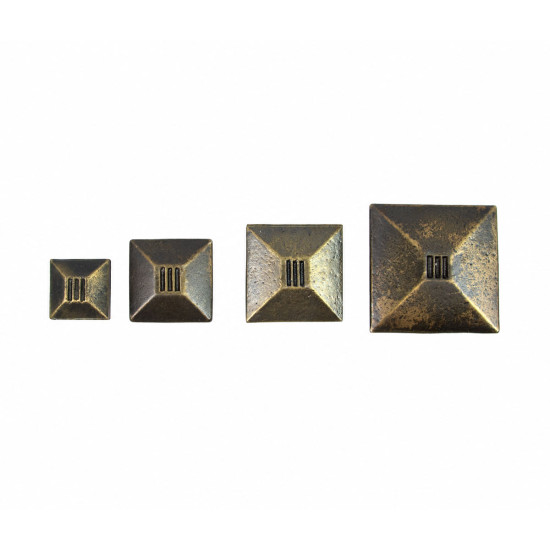 Antique Brass Nouveau Knob