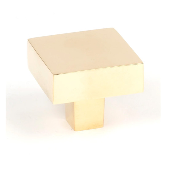 Polished Brass Albers Cabinet Knob