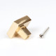Polished Brass Albers Cabinet Knob