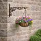 Fleur De Lys Cast Iron Hanging Basket Bracket