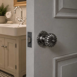 Flower Mortice Knob Set