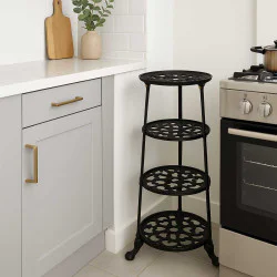 Four Tier Saucepan Stand