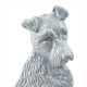 White Terrier Dog Door Stop