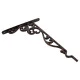 Fleur De Lys Cast Iron Hanging Basket Bracket