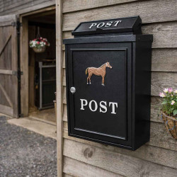 Horse Wall Mounted Post Box