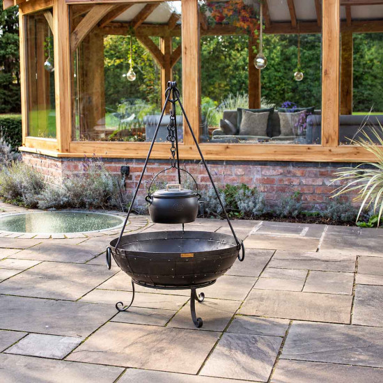 Kadai Fire Bowl Complete Cooking Set