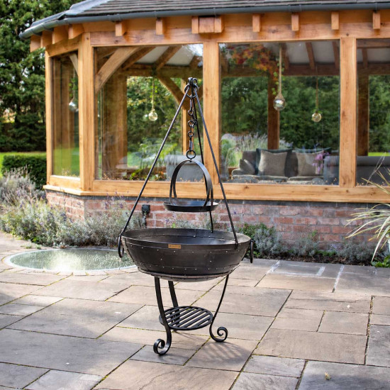 Kadai Fire Bowl Complete Cooking Set