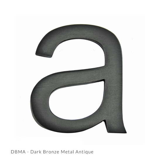 Croft 6421 House Letters Arial Font