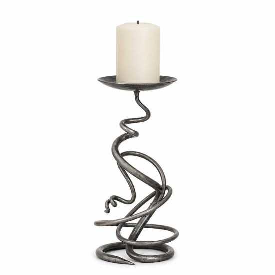 Hand Forged Single Tangle Candle Holder