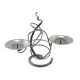 Hand Forged Double Tangle Candle Holder