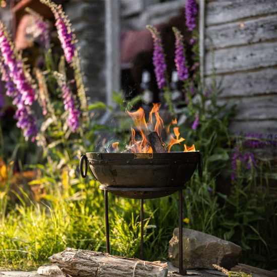 Travel Size Kadai Fire Bowl and Bag