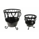 Rustic Log Basket