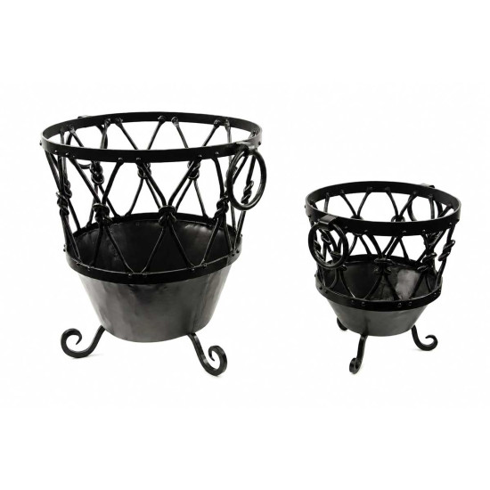 Large Rustic Log Basket