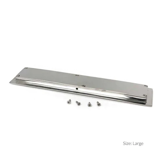 Art Deco Rectangular Pull Polished Marine Stainless Steel