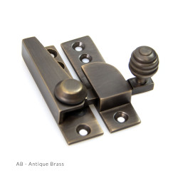 Reeded Knob Sash Fastener