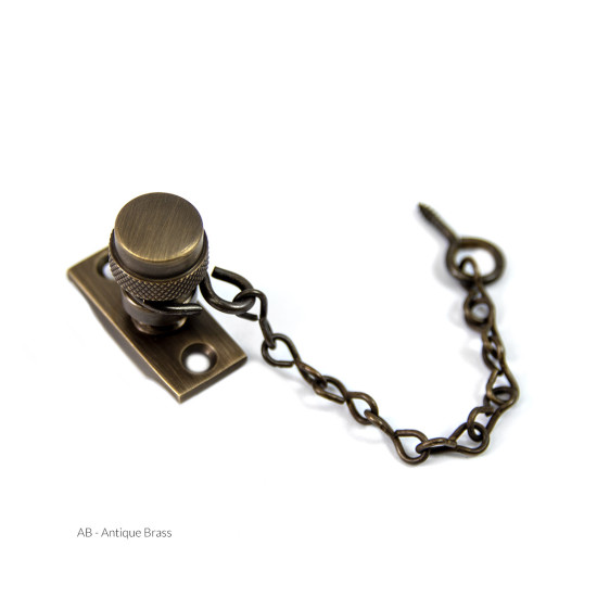 Croft 6360 Acorn Sash Stop with Chain