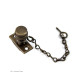 Acorn Sash Stop with Chain