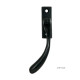 Black Slim Peardrop Espagnolette Casement Fastener