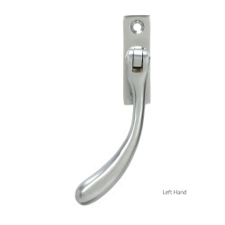 Satin Chrome Slim Peardrop Espagnolette Casement Fastener
