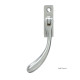 Satin Chrome Slim Peardrop Espagnolette Casement Fastener