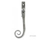 Blacksmith Pewter Patina Monkeytail Espagnolette Casement Fastener - Large