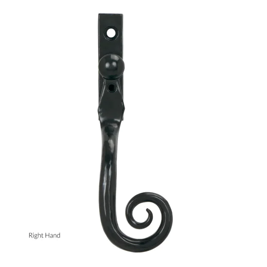 Traditional Blacksmith Monkeytail Espagnolette Casement Fastener - Small
