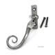 Blacksmith Pewter Patina Monkeytail Espagnolette Casement Fastener - Small
