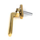 Aged Brass Art Deco Espag - LH