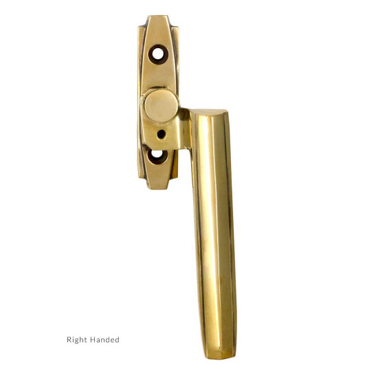 Aged Brass Art Deco Espag - LH