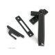 Aged Bronze Locking Art Deco Fastener - LH