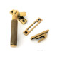 Aged Brass Locking Brompton Fastener