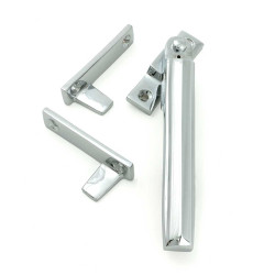 Polished Chrome Night-Vent Locking Art Deco Fastener