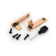 Polished Bronze Night-Vent Locking Brompton Fastener