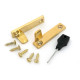 Polished Brass Night-Vent Locking Brompton Fastener