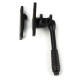 Aged Bronze Night-Vent Locking Reeded Fastener (Steel Window)