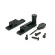 Black Brompton Quadrant Fastener - Narrow