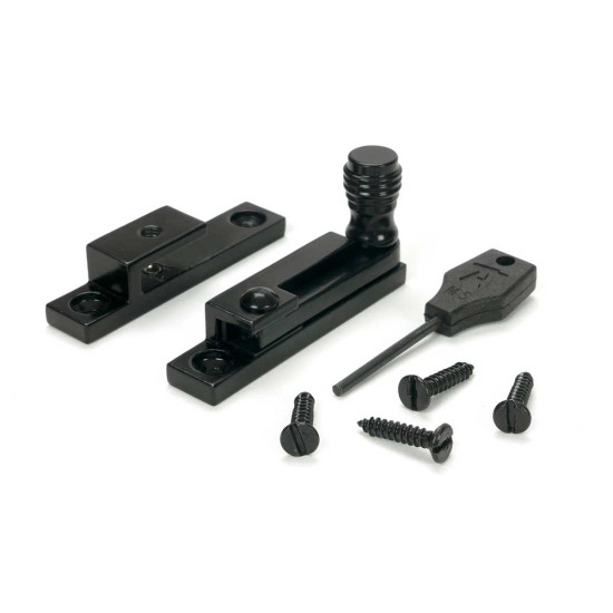 Black Prestbury Quadrant Fastener - Narrow