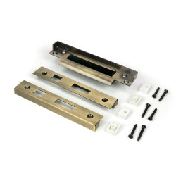 Aged Brass 1/2" Rebate Kit for Sash Lock